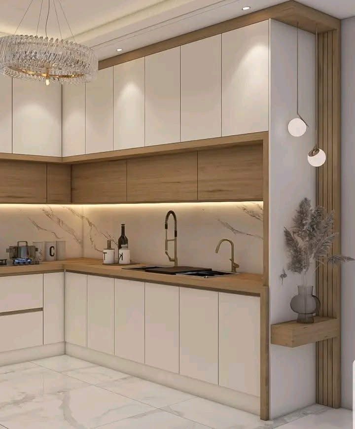 Space-Saving Modular Kitchen Layout Ideas for Apartments image 5
