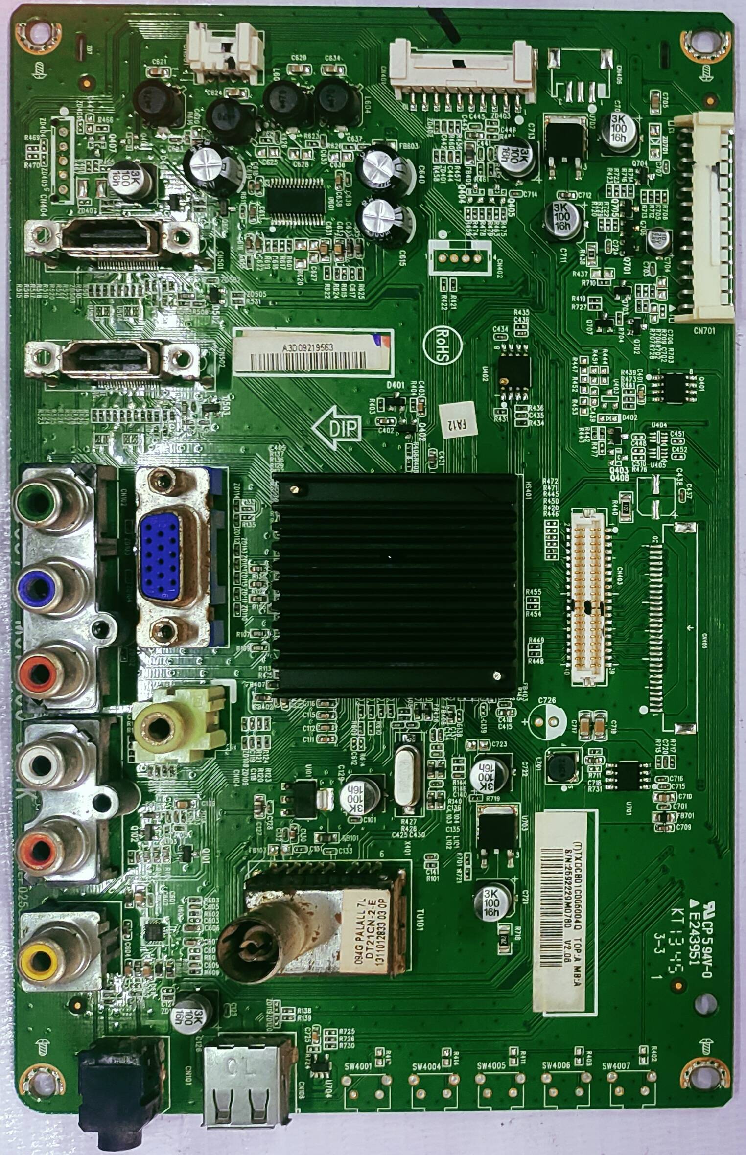 HAIER LED LE22P600 Mother Board #wb 39  image 2