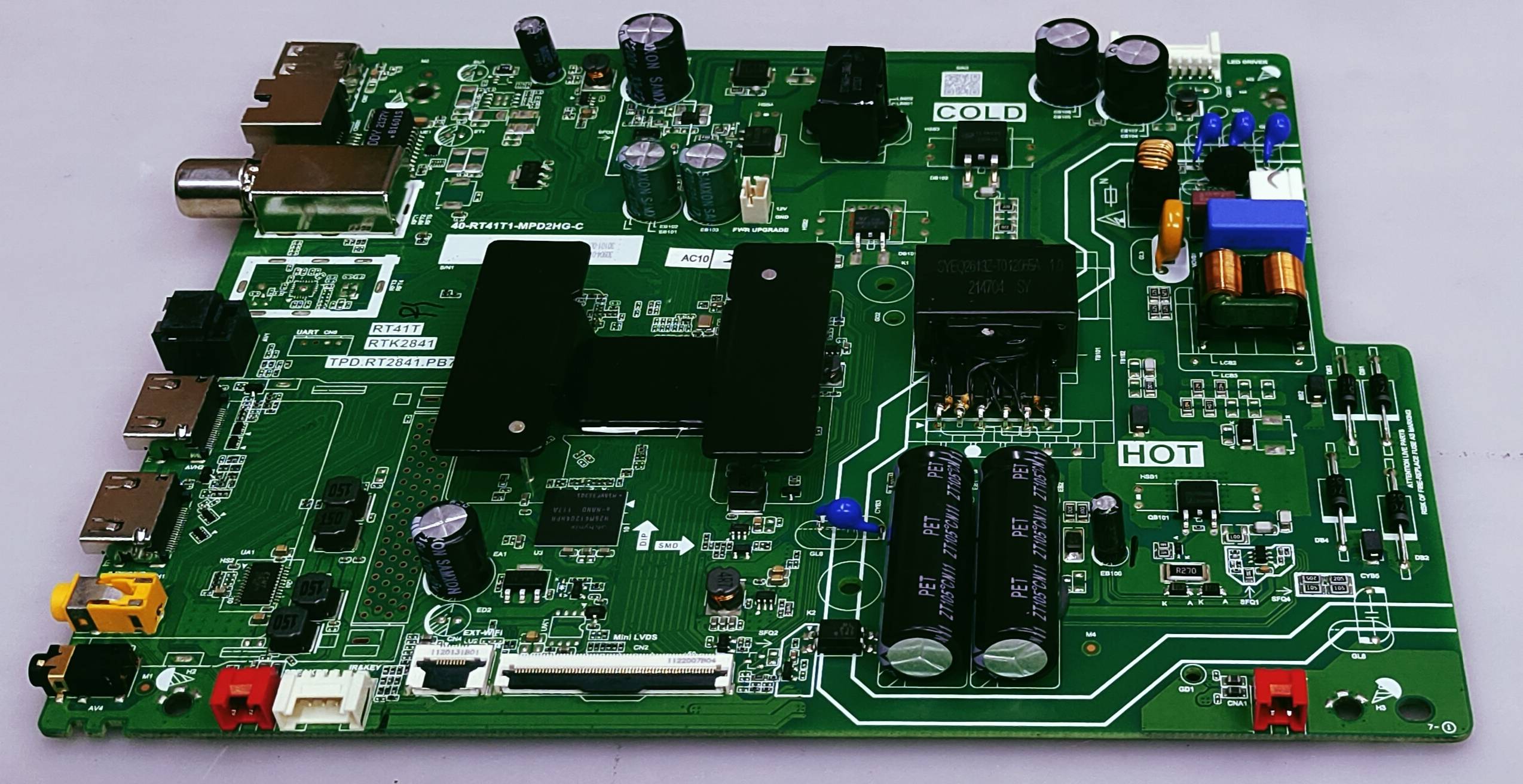 TCL 43S5201 Android LED TV New Mother Board  (TPD.RT2841.PB776) image 2