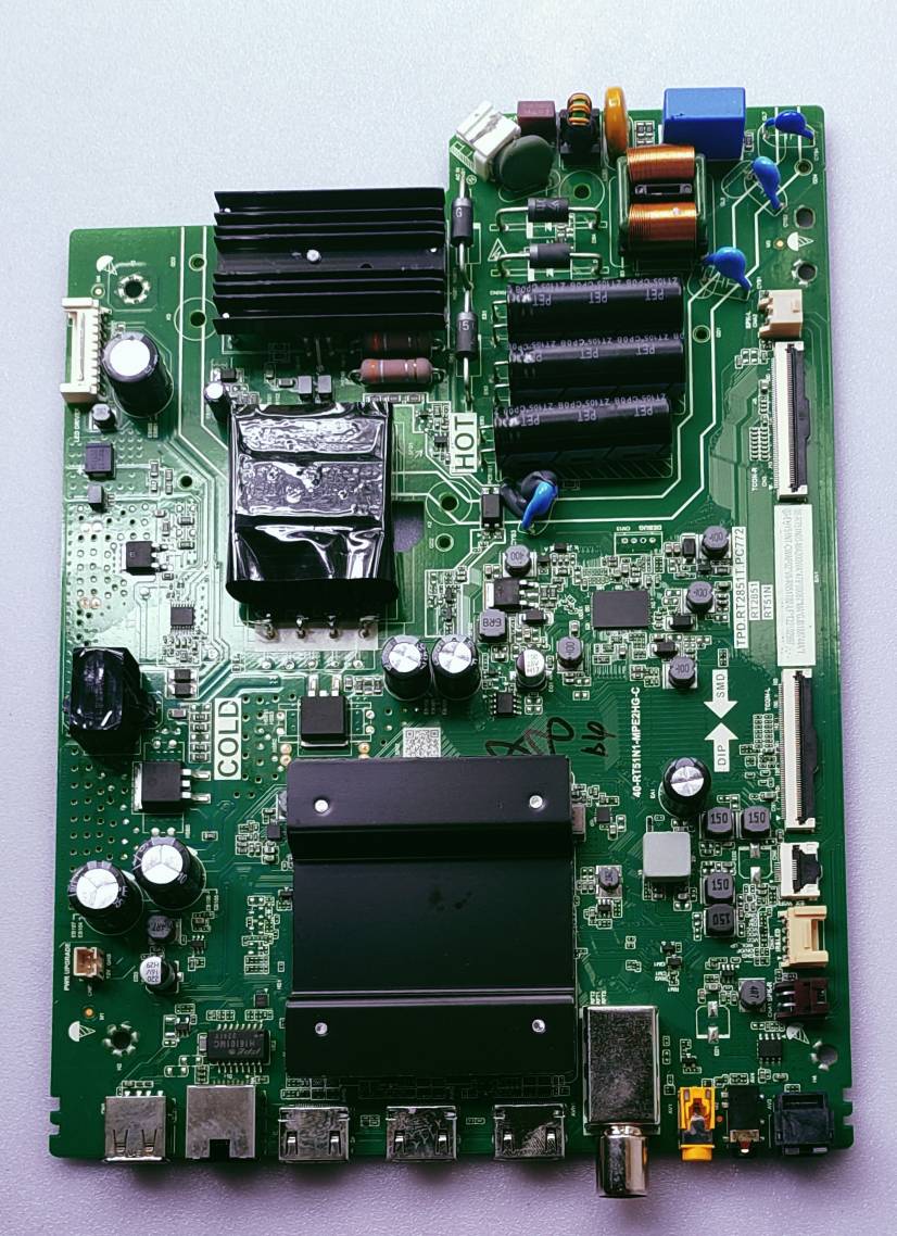 TCL / IFFALCON 50K61 4K Android LED TV New Motherboard Main PCB No. (TPD.RT2851T.PC772 ) image 5