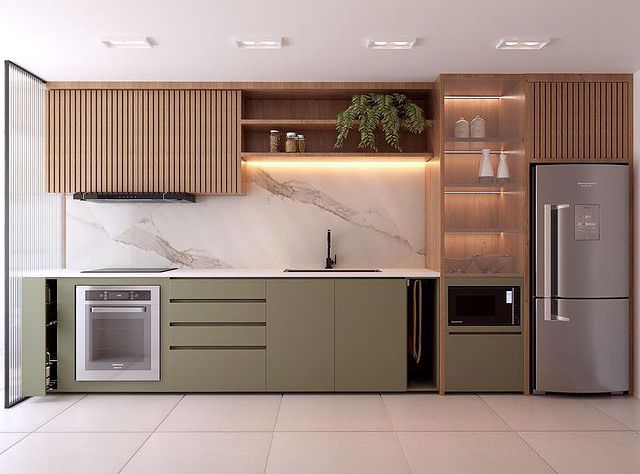 Elegant Kitchen Interiors That Blend Function and Beauty image 4