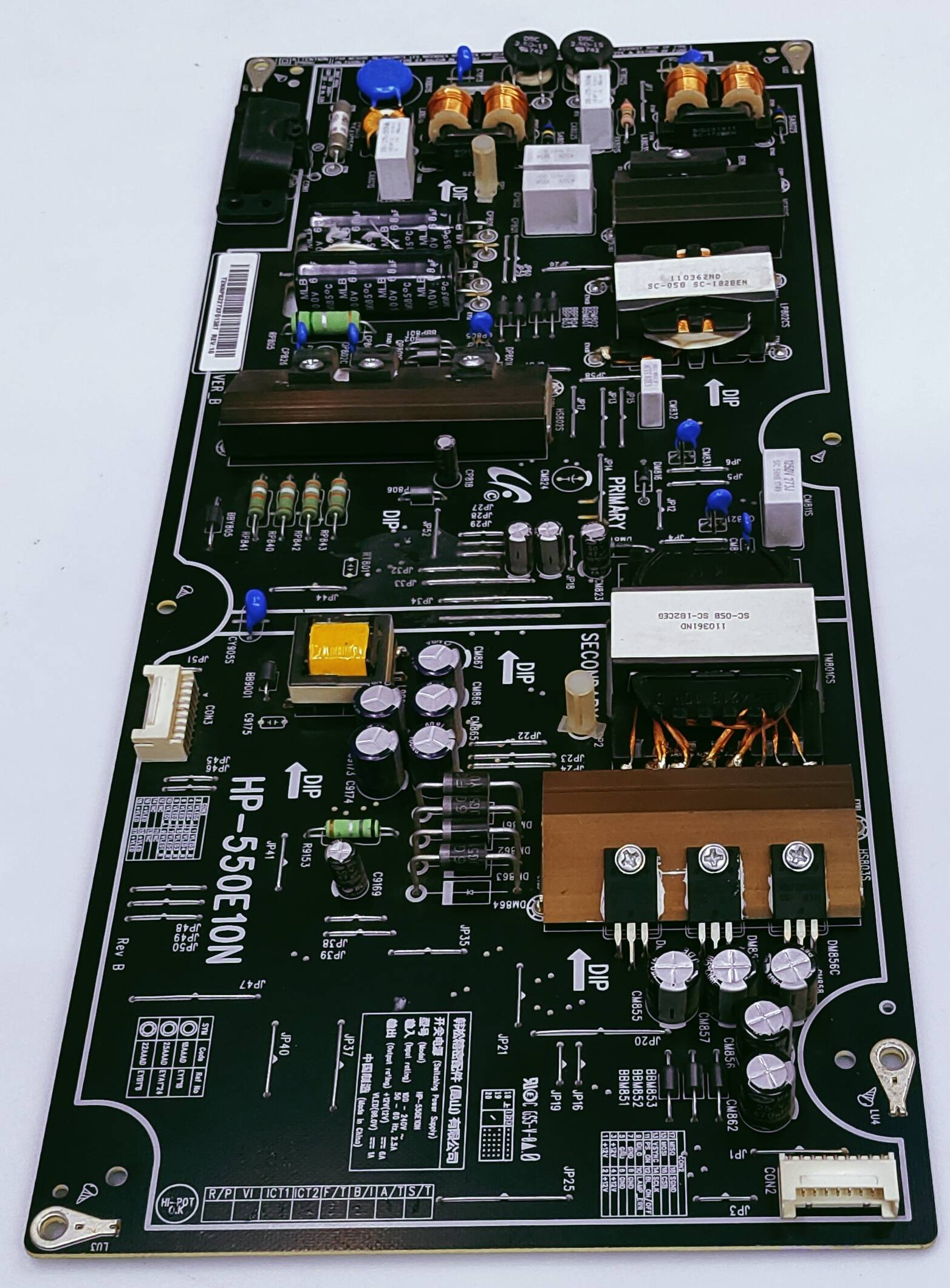 MI L55M5-AI LED TV POWER SUPPLY BOARD image 3