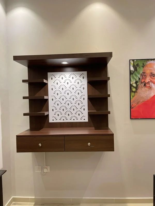 Compact Pooja Room Interiors Chennai image 4