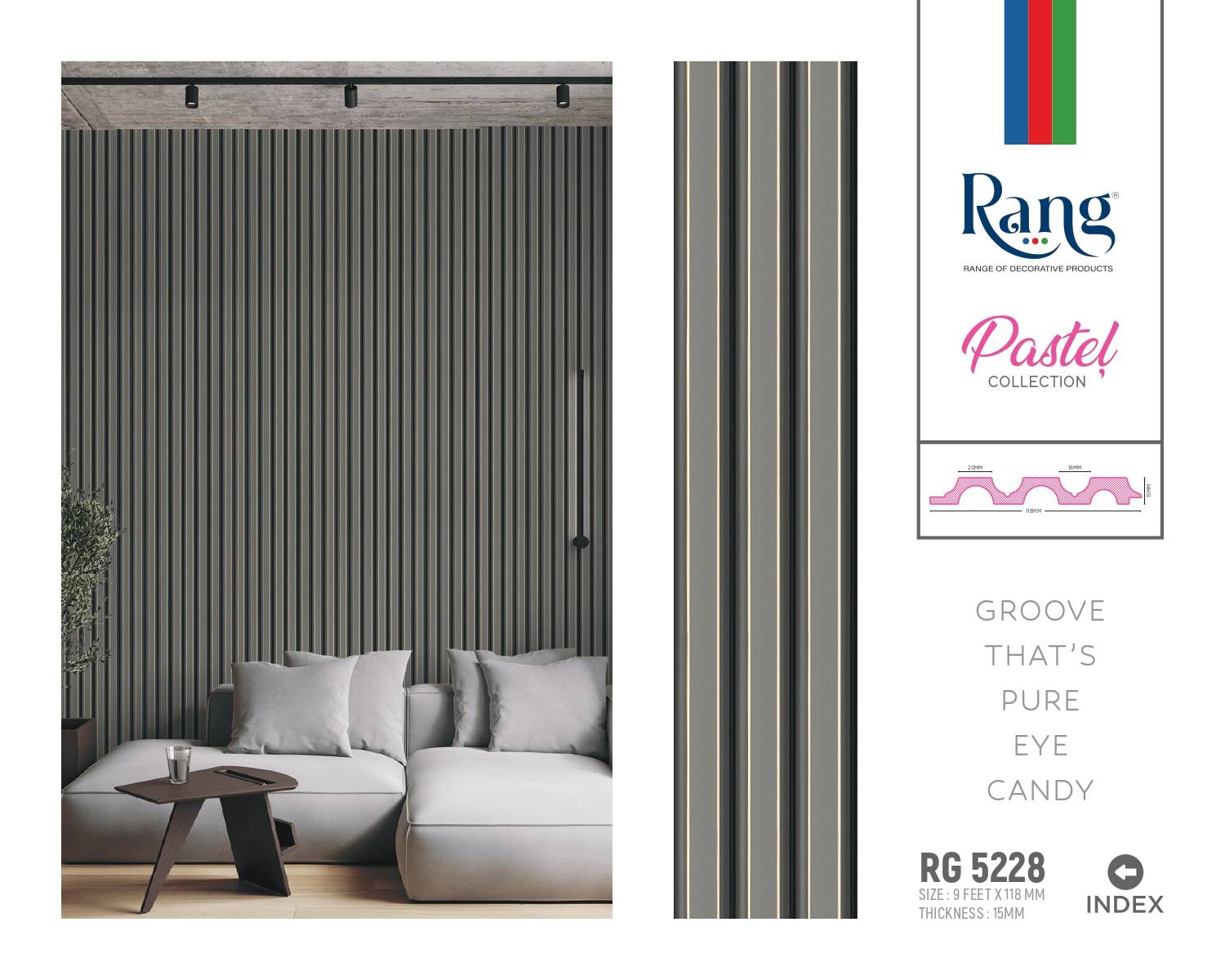 Rang groove Pastel Collection Louver image 2