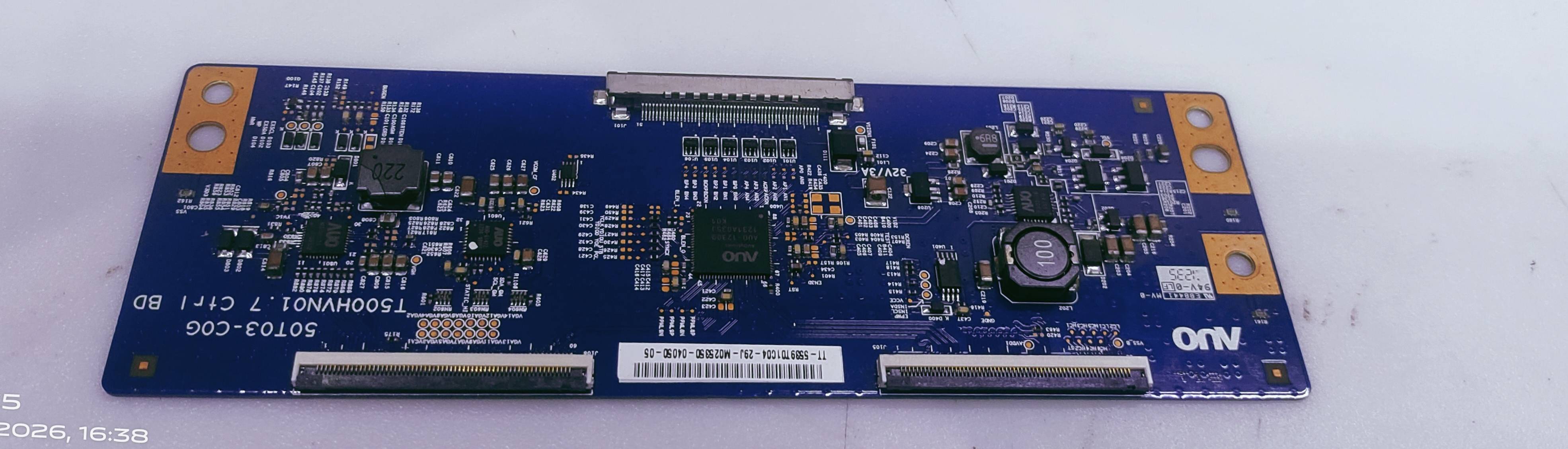 Samsung UA39EH6003 LED TV TCON PART NO.T500HVN01. 7 CTRL BD (50T03-C0G image 2