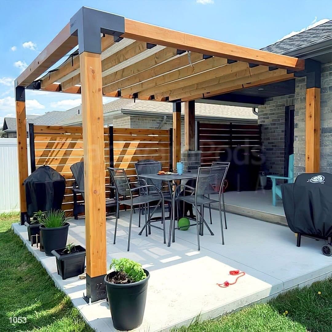 Affordable Pergola Installation with High-Quality Finish Chennai image 5