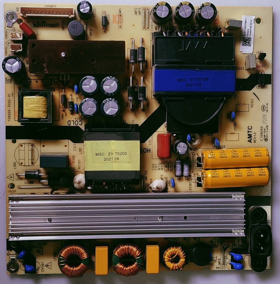 HAIER LE65K6600HQGA 4K LED TV POWER SUPPLY BOARD  image 4