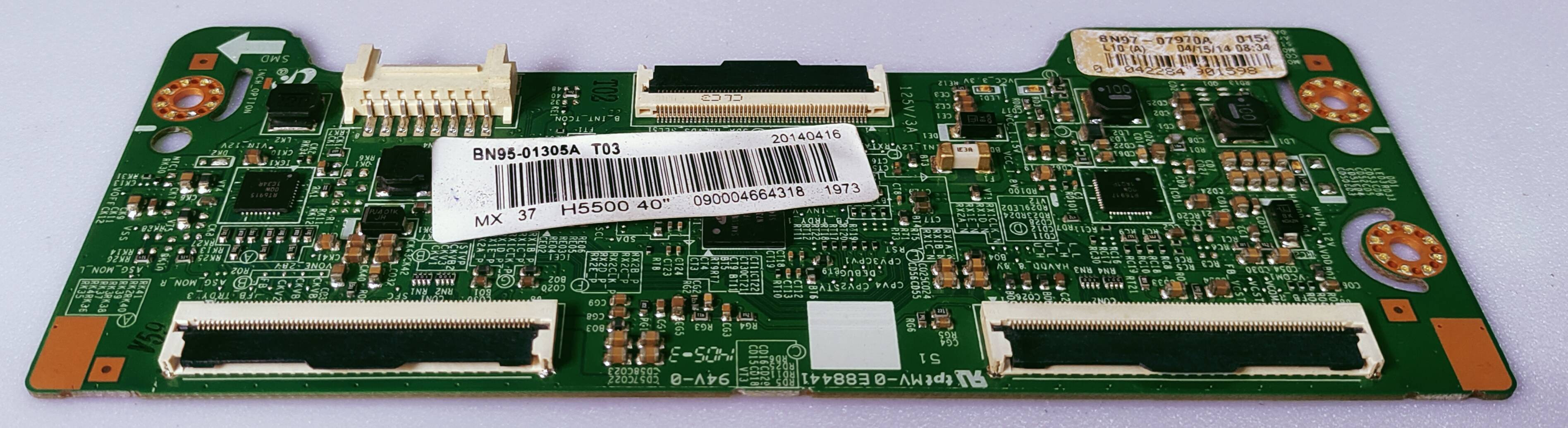 SAMSUNG UA40DH5570AU LED TV FHD TCON PART NUMBER BN95-01305A  image 3