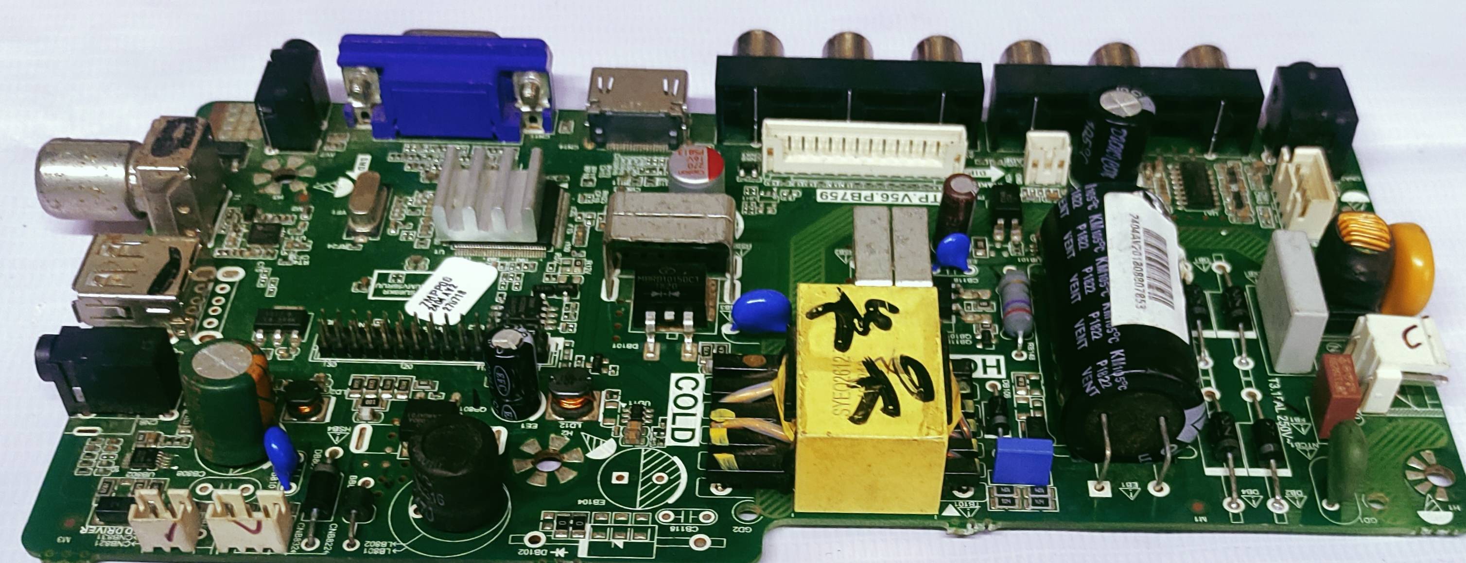 UNIVERSAL LED TP.V56.PB759 MAIN BOARD #wb 32  image 2