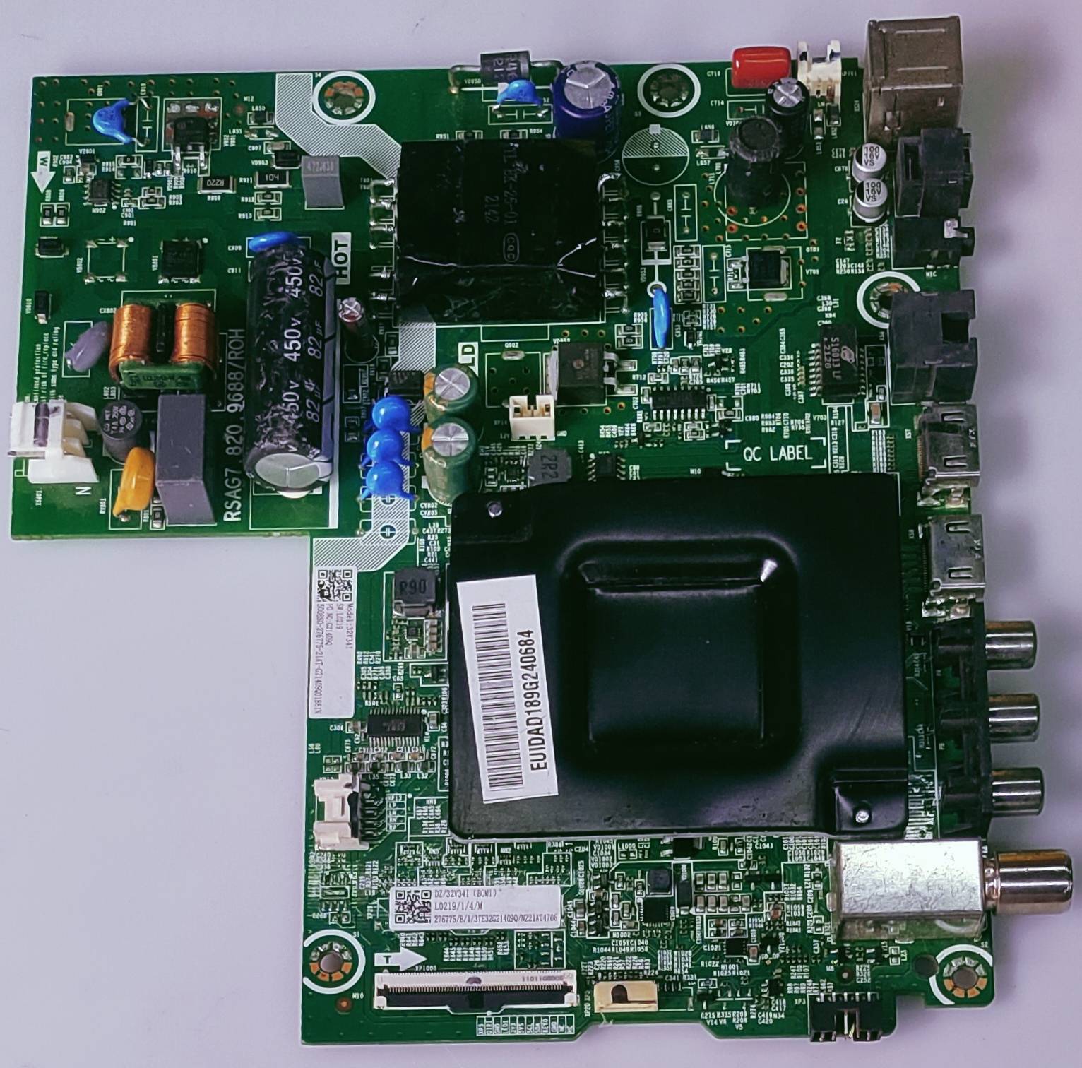 HISENSE 32V43T LED TV ANDROID MOTHER BOARD  image 3
