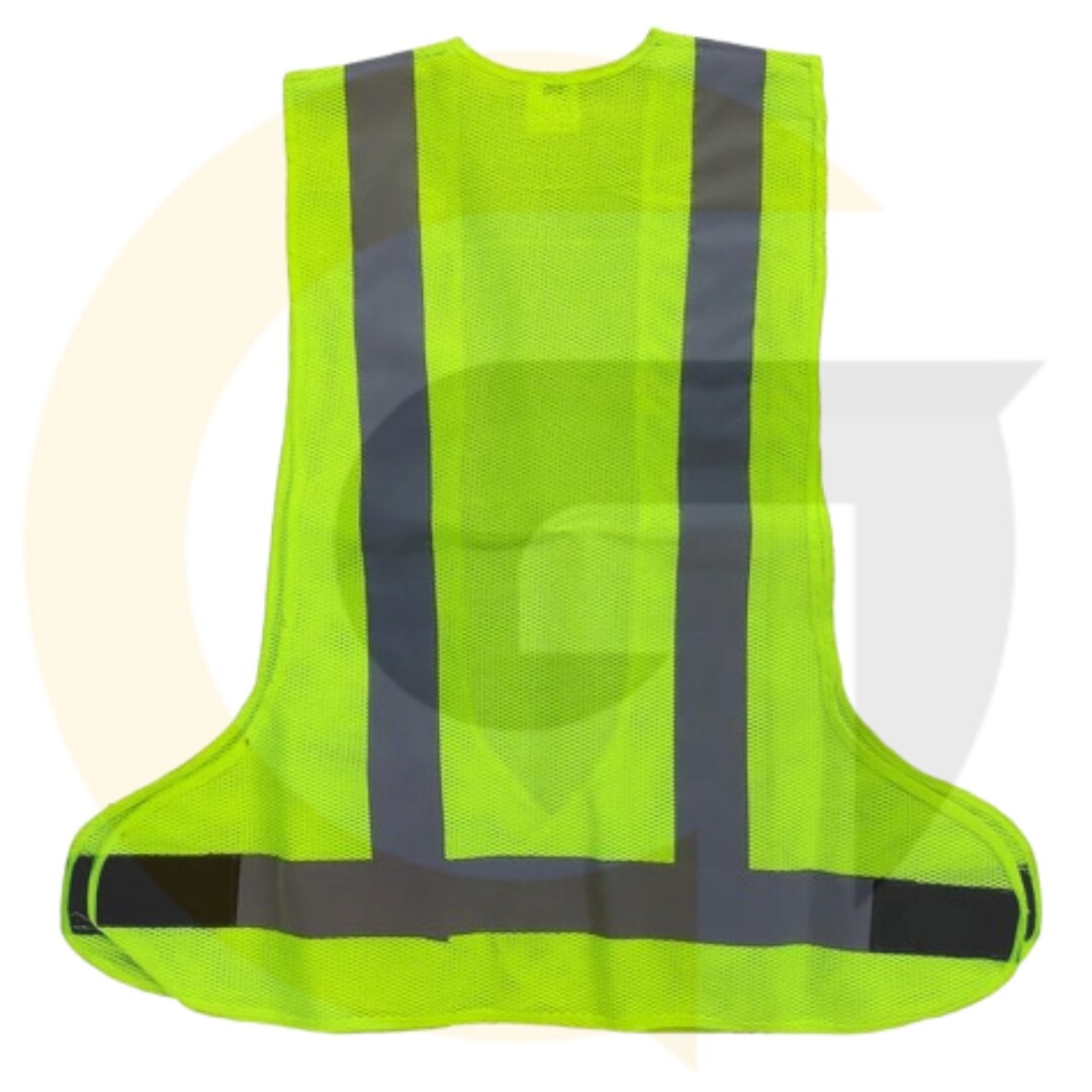 Reflective Jacket 3 Side Open – Polyester Safety Jacket | Goyal Industrial Hub Delhi image 2