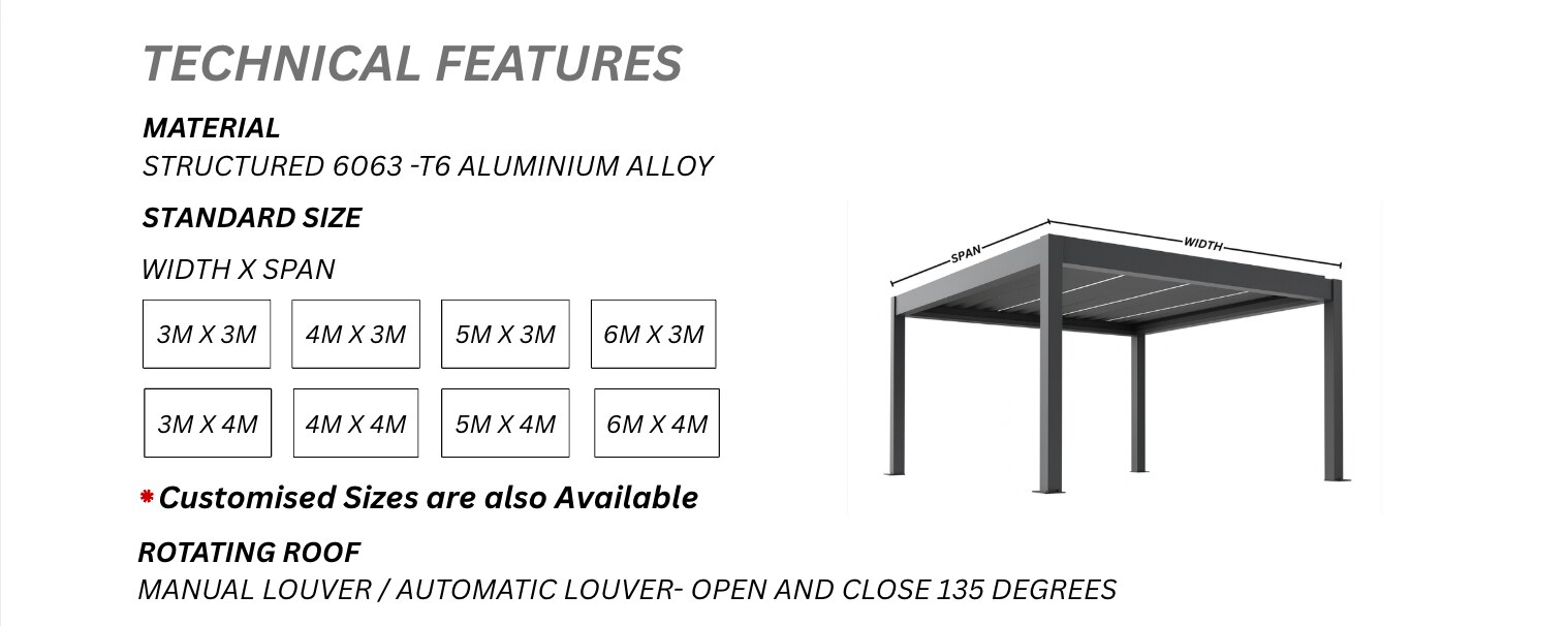ALUMINIUM PERGOLA OVER-VIEW image 15