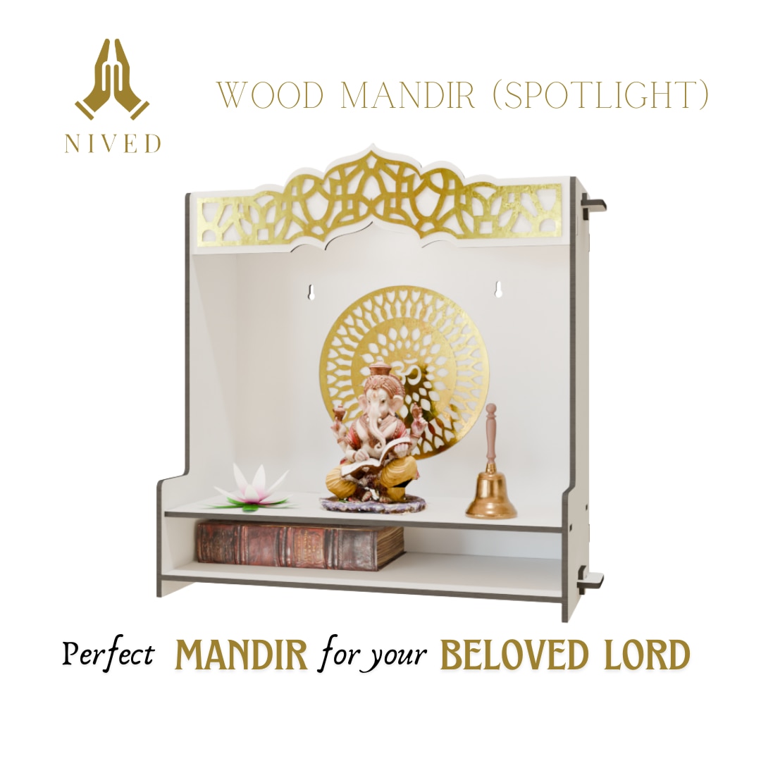 Nived Ganga Mandir Spotlight White image 4