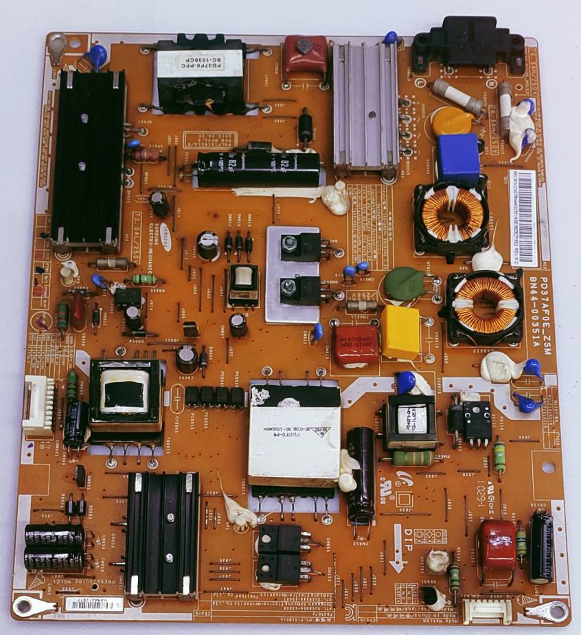 SAMSUNG LED TV UA32C5000QRXXT POWER SUPPLY BOARD  image 4