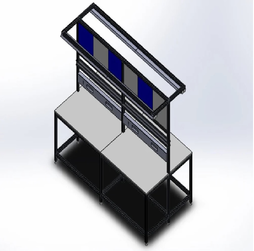 Aluminium Profile ESD Workstations image 4