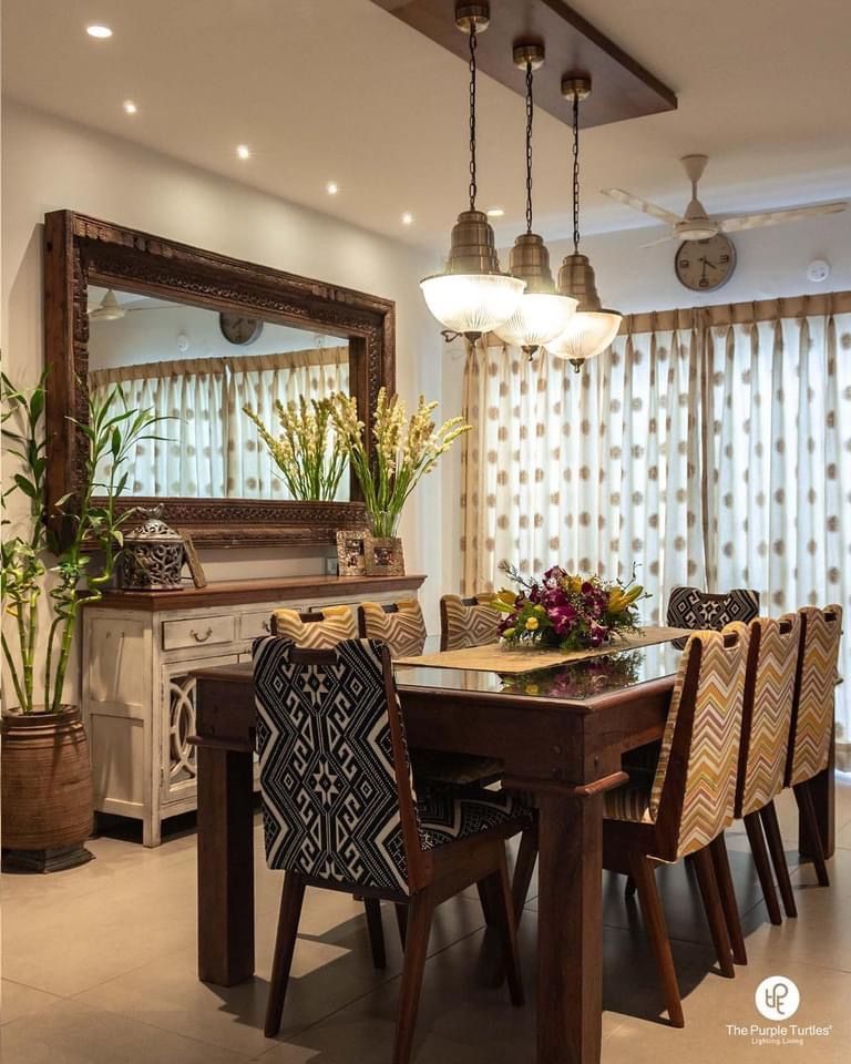 Contemporary Dining Room Designs by Experts in Chennai image 2