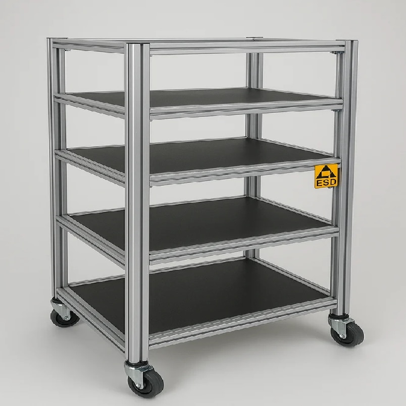 Aluminium Profile ESD Rack image 2