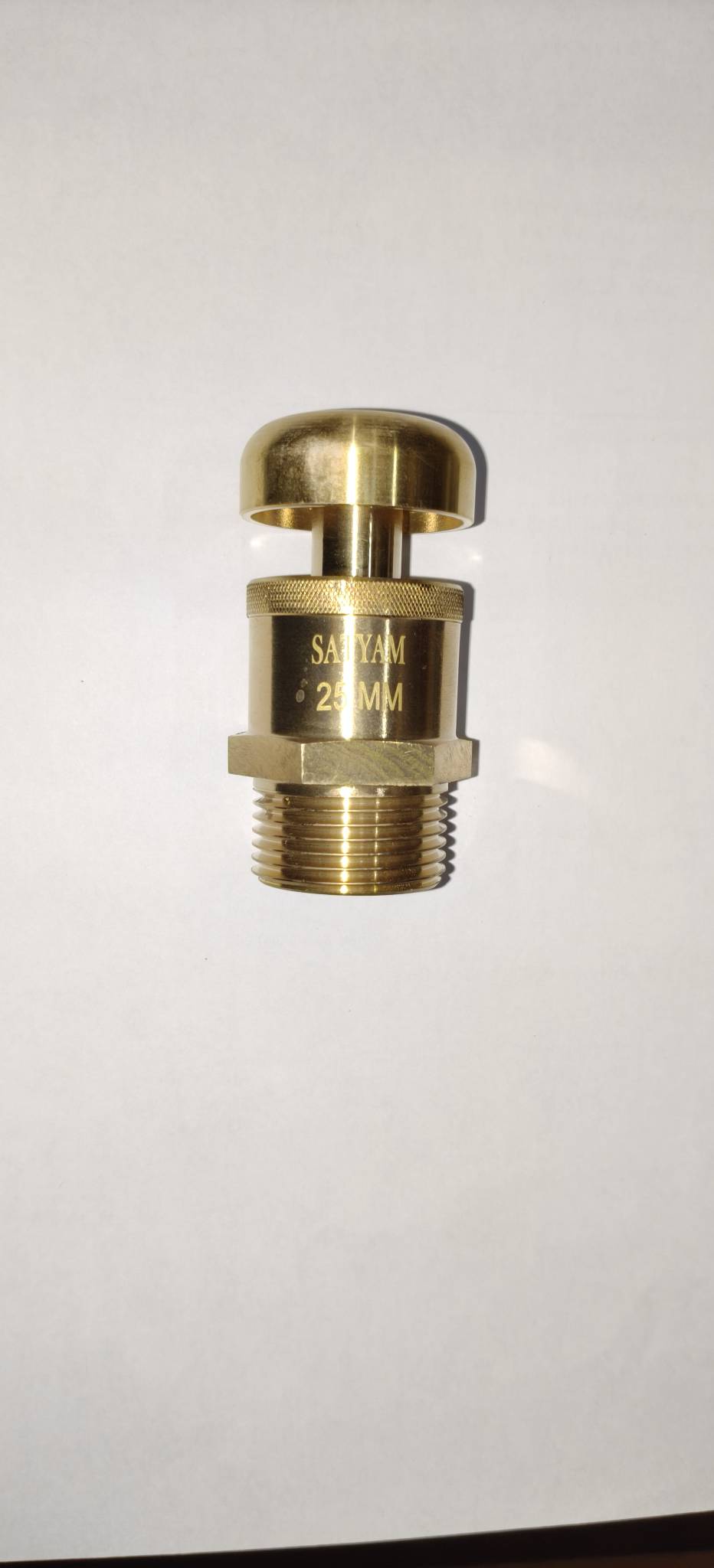 SATYAM MAKE BRASS AIR RELEASE VALVE AVAILABLE AT NAVKAR ENTERPRISES MUMBAI NAGDEVI  image 2