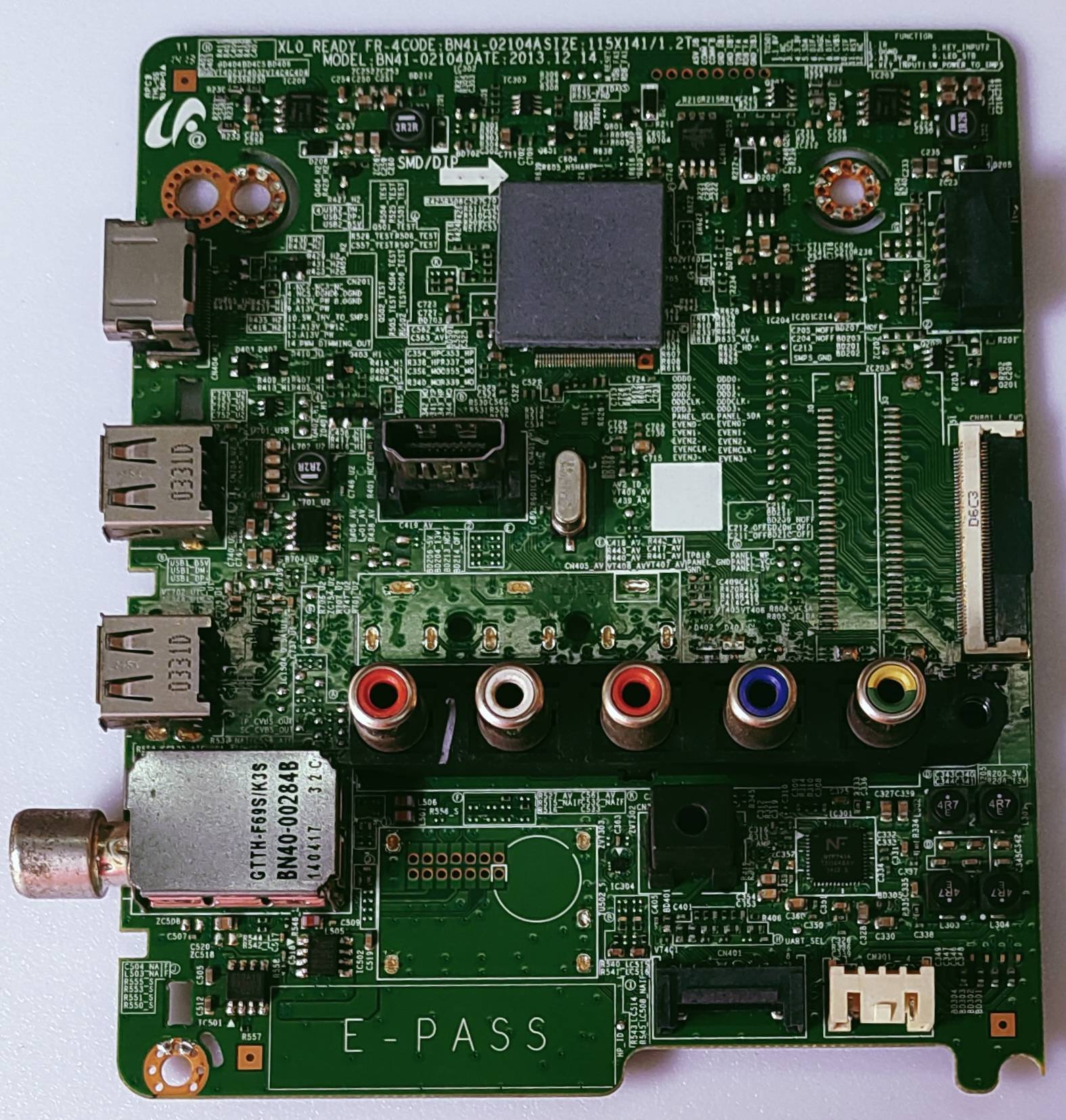 SAMSUNG UA48H5100AR LED TV FHD MOTHER BOARD image 5
