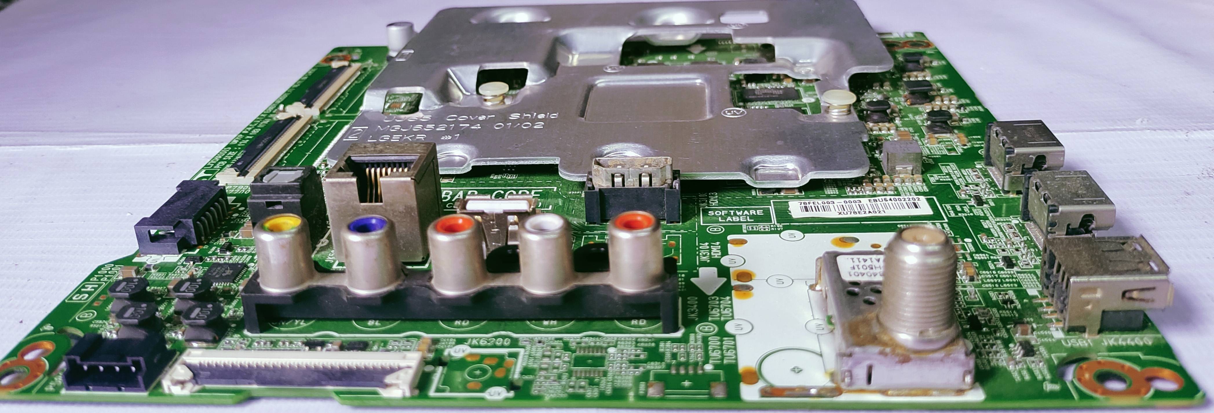 LG 4K 43UJ6300 MOTHER BOARD, MAKN BOARD, LED BOARD, #wb38 image 3