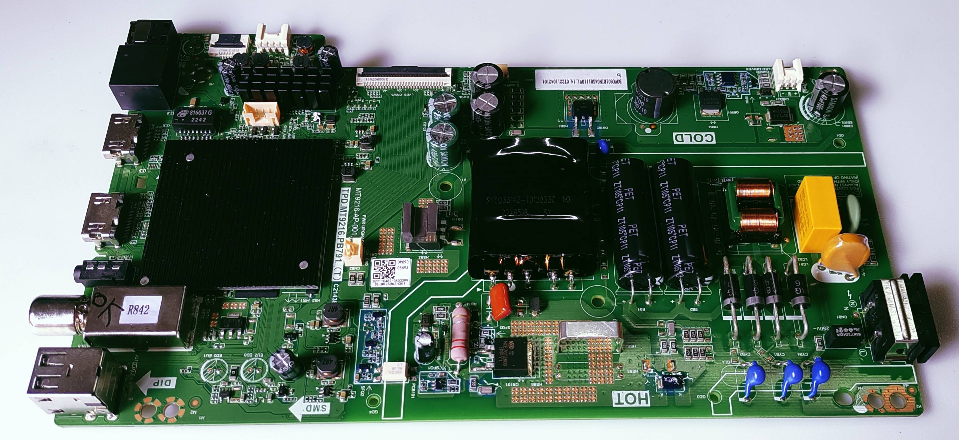 ONEPLUS 43FD2A01 FHD ANDROID LED TV NEW MOTHER BOARD image 2
