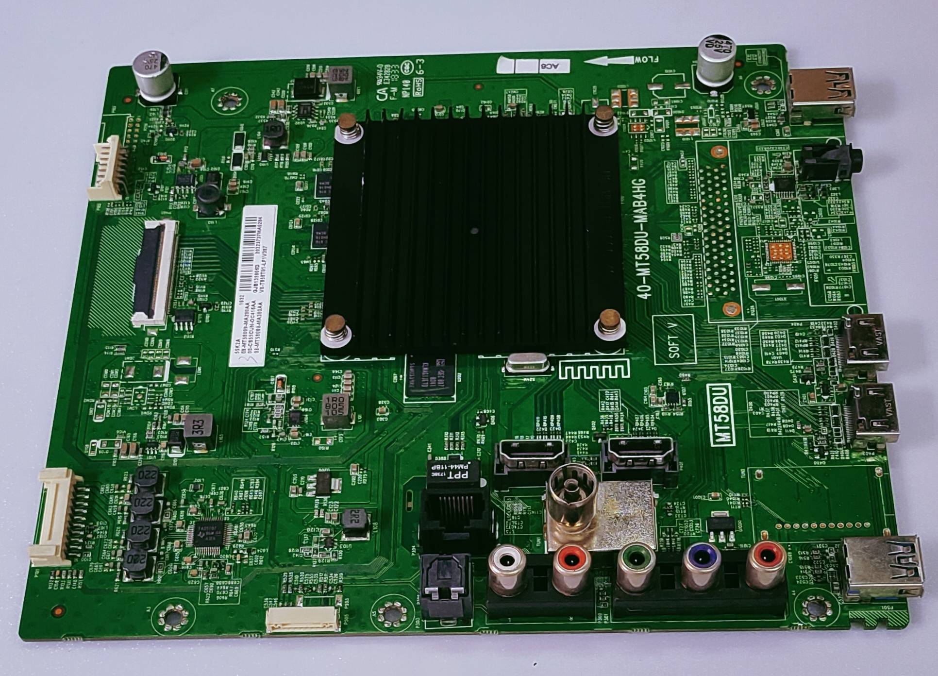 TCL / IFFALCON 4K LED TV 55K2A MOTHER BOARD  image 2