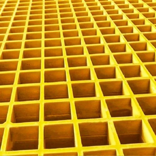Moulded Yellow FRP Gratings image 2
