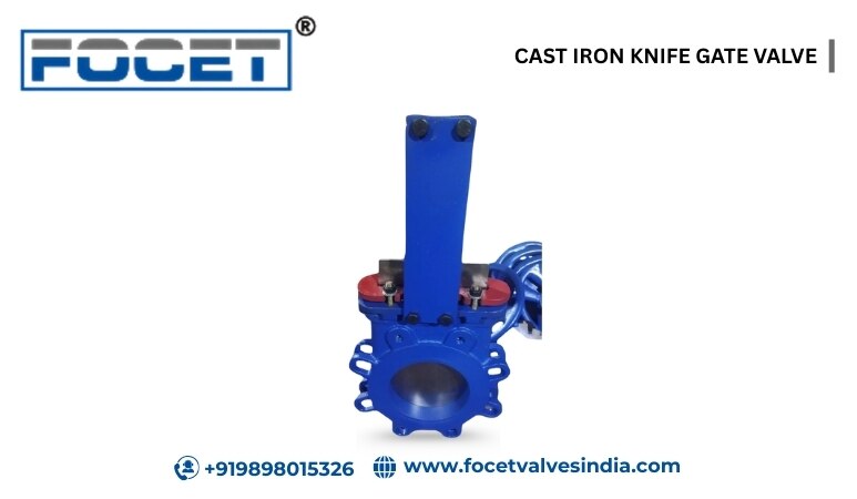 CAST IRON KNIFE GATE VALVE image 2