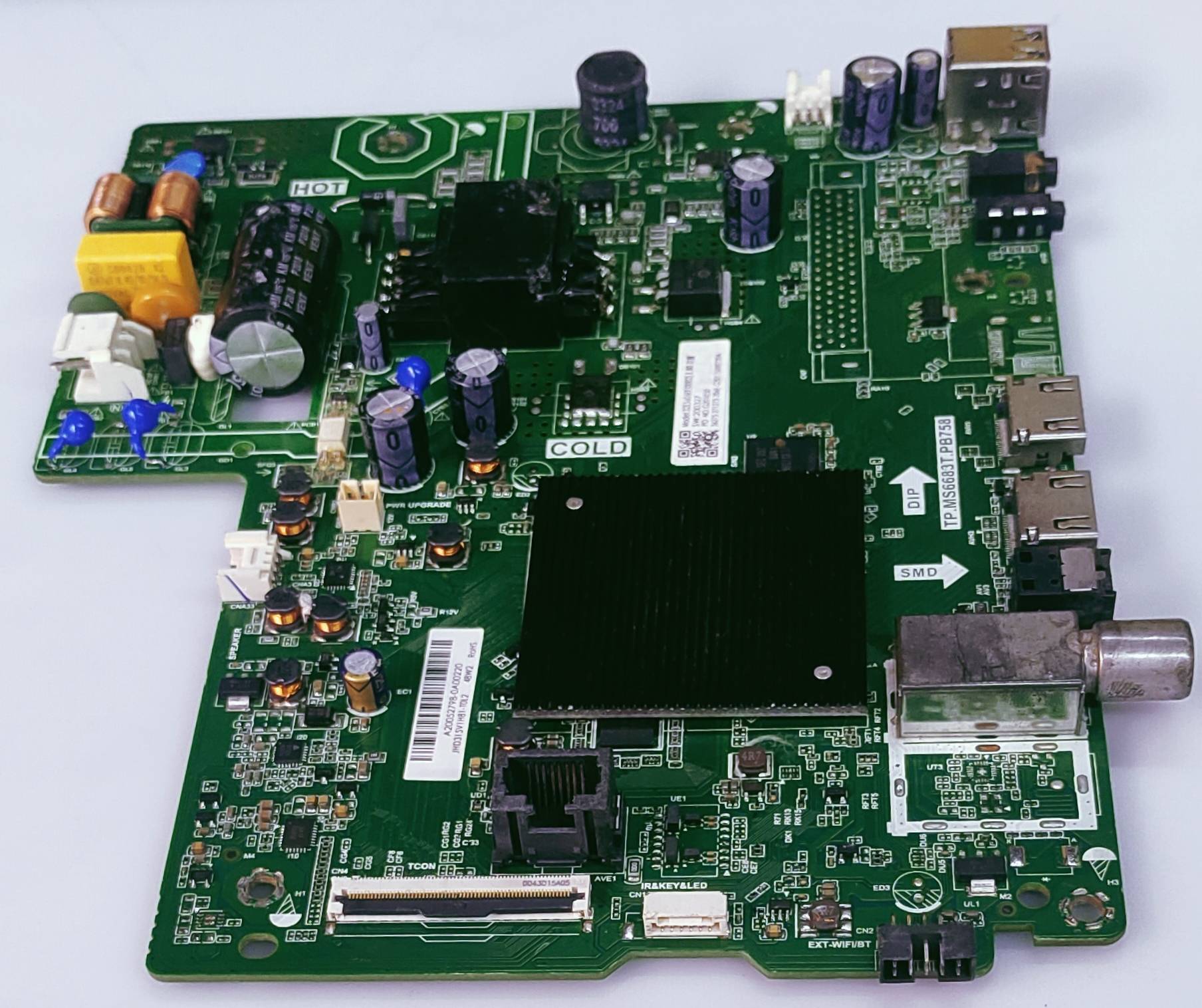 HISENSE 32E5606EE LED TV MOTHER BOARD PART NUMBER TP.MS6683.PB758  image 4