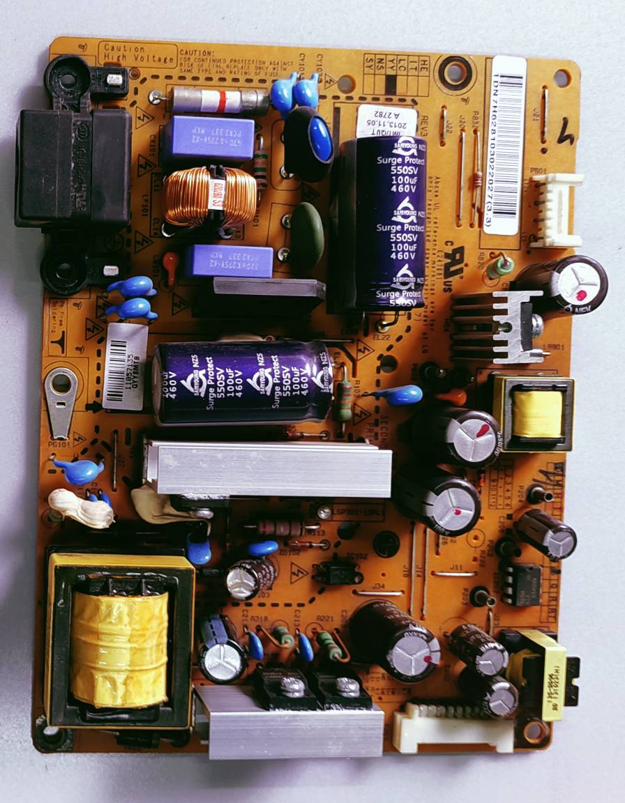 LG LED TV 32LB530A Power Supply Board, LG LED TV 32LB530A Smps Board, LG LED TV 32LB530A Power Supply PCB Board, #wb48 image 2