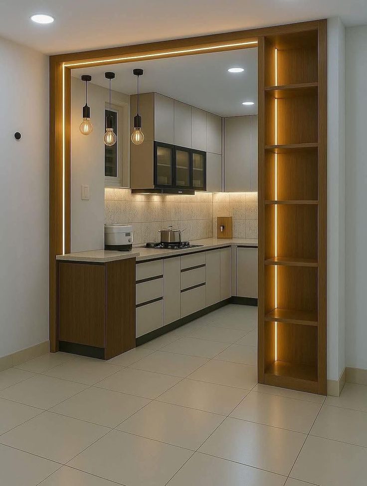 Perfect Kitchen Interiors for Indian Cooking Needs image 2