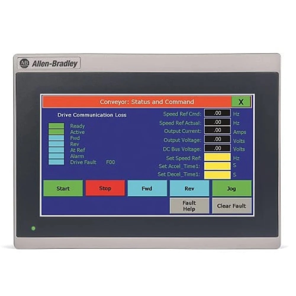 Allen-Bradley 2711R-T7T is a PanelView 800 Graphic Terminal. image 3