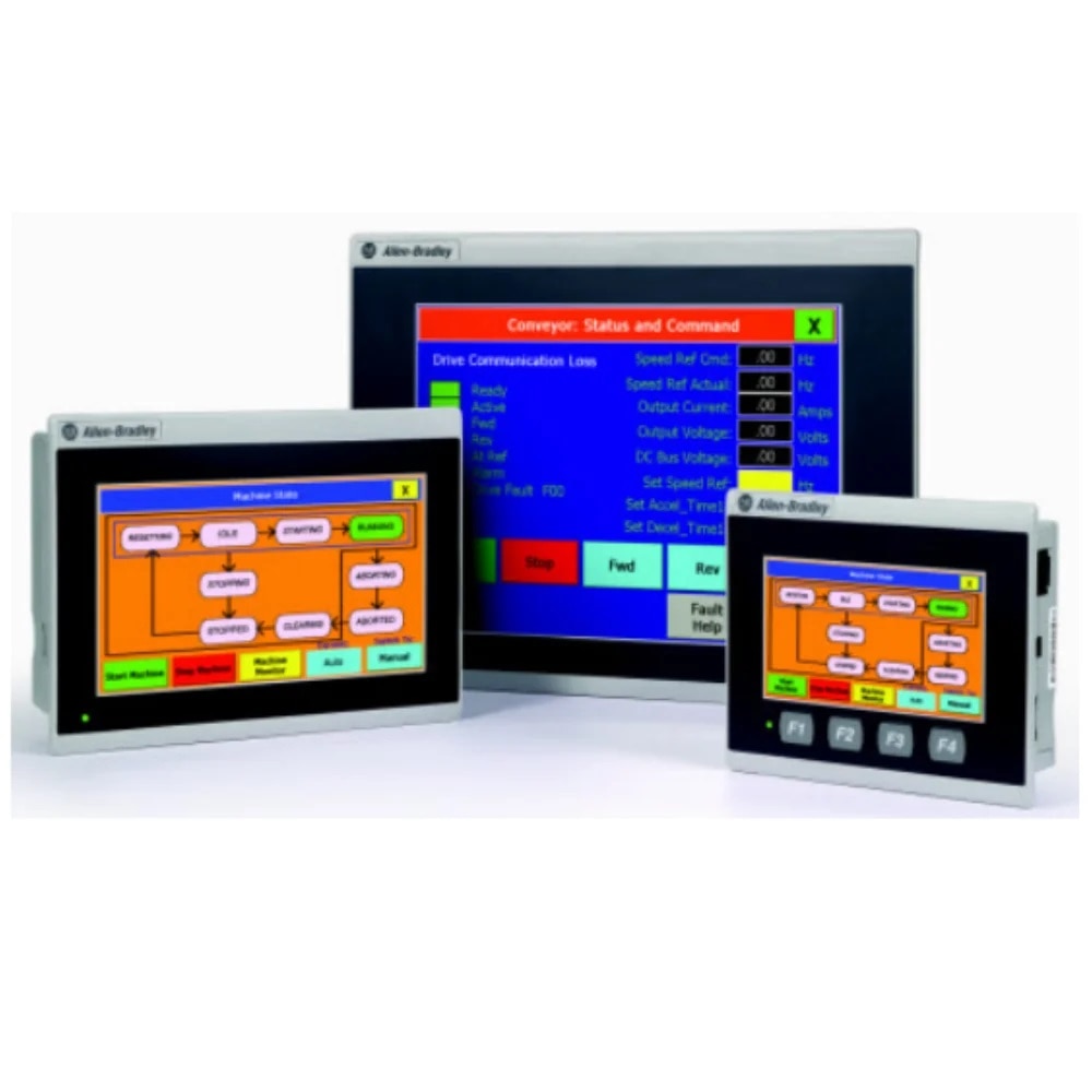 Allen-Bradley 2711R-T10T is a PanelView 800 graphic terminal (HMI) image 3