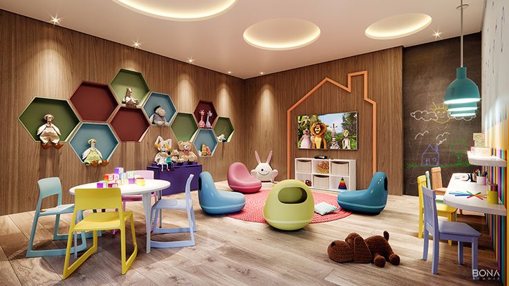 Vibrant Playschool Interior Designs for Kids image 5