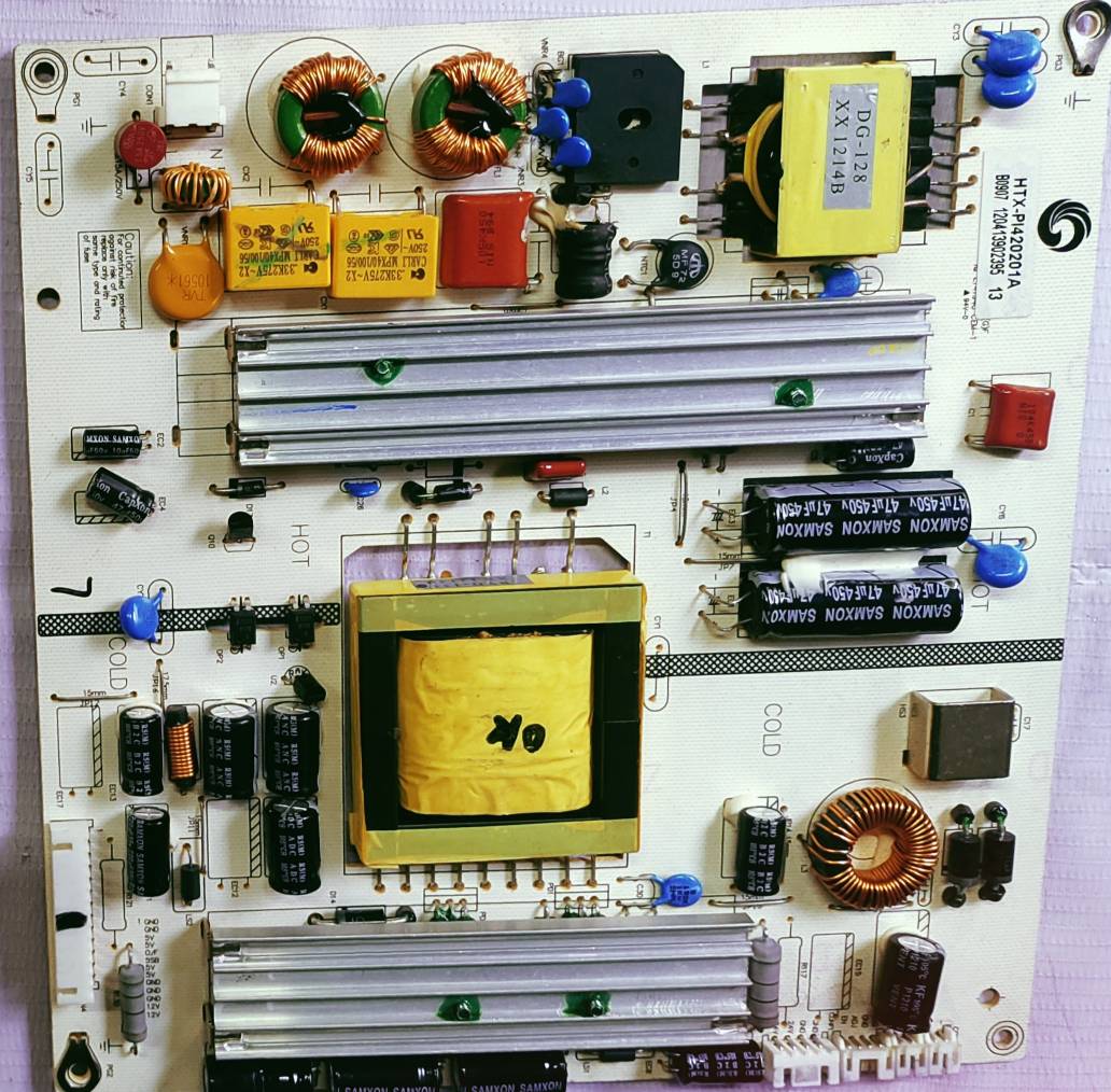 HAIER LE46T2000 POWER SUPPLY BOARD, SMPS BOARD,#Wb29 image 2