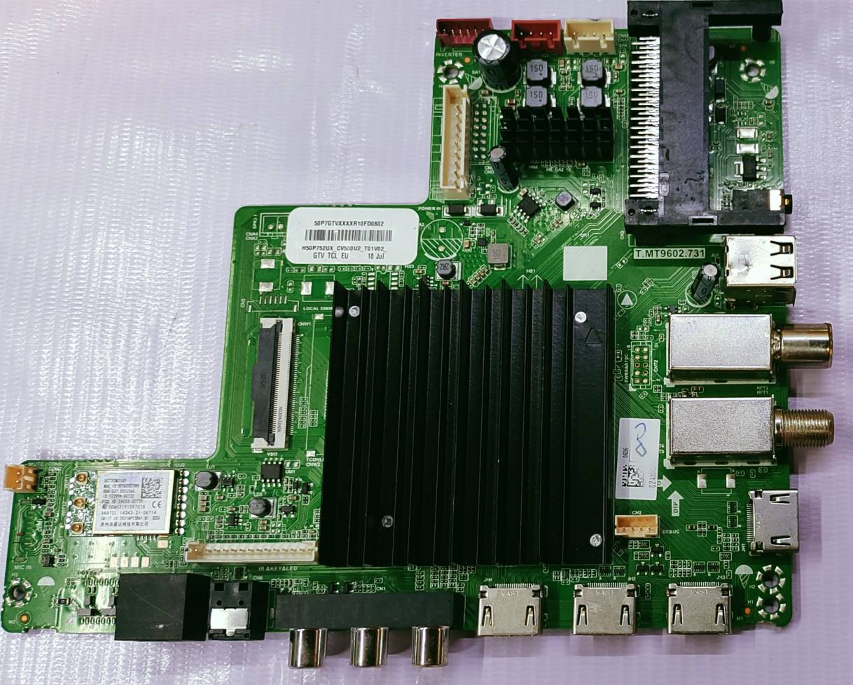 HAIER 55" T.MT9602.731 Android Mother Board, Led Mother Board, Main Board, #wb image 3