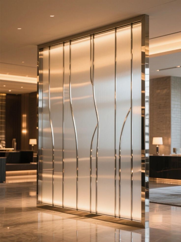 Stylish Office Glass Partitions for Workspaces image 5