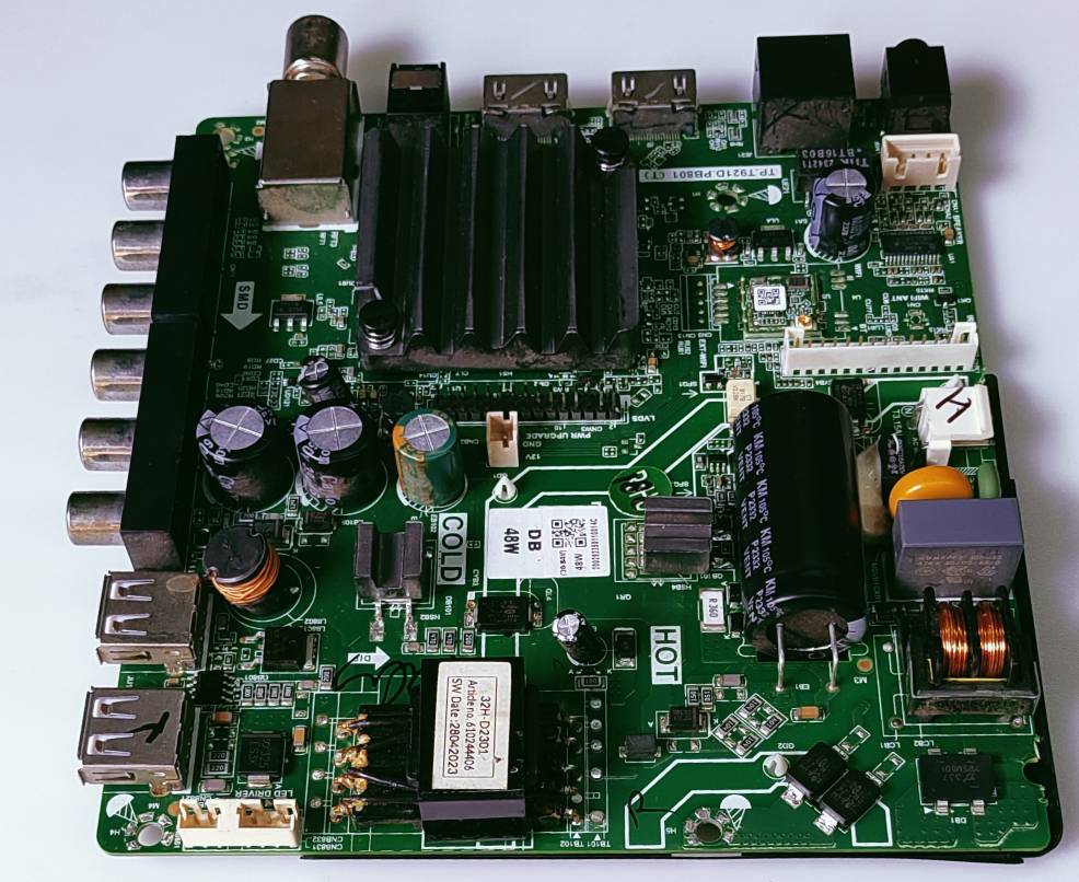 BPL 32H-D2301 ANDROID LED TV MOTHER BOARD image 7