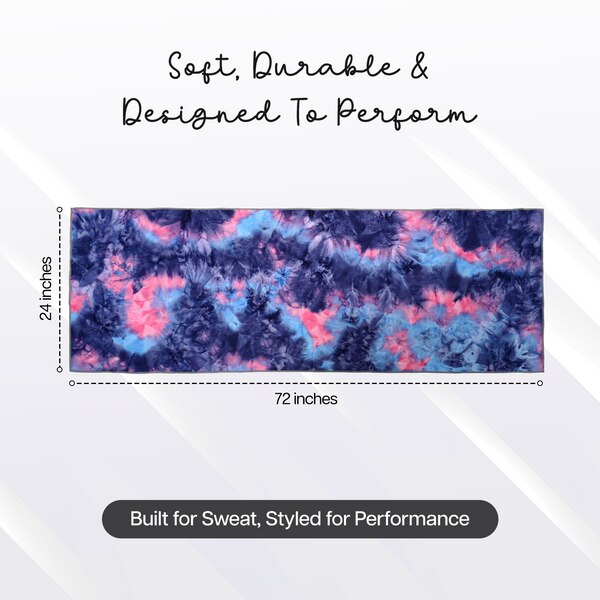 Yoga mat towel image 5