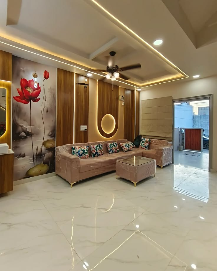 Space-Saving Living Room Interior Design Chennai image 5