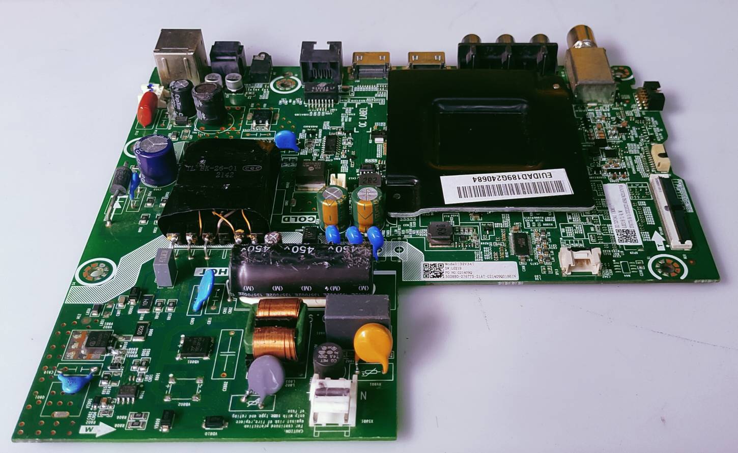HISENSE 32V43T LED TV ANDROID MOTHER BOARD  image 6