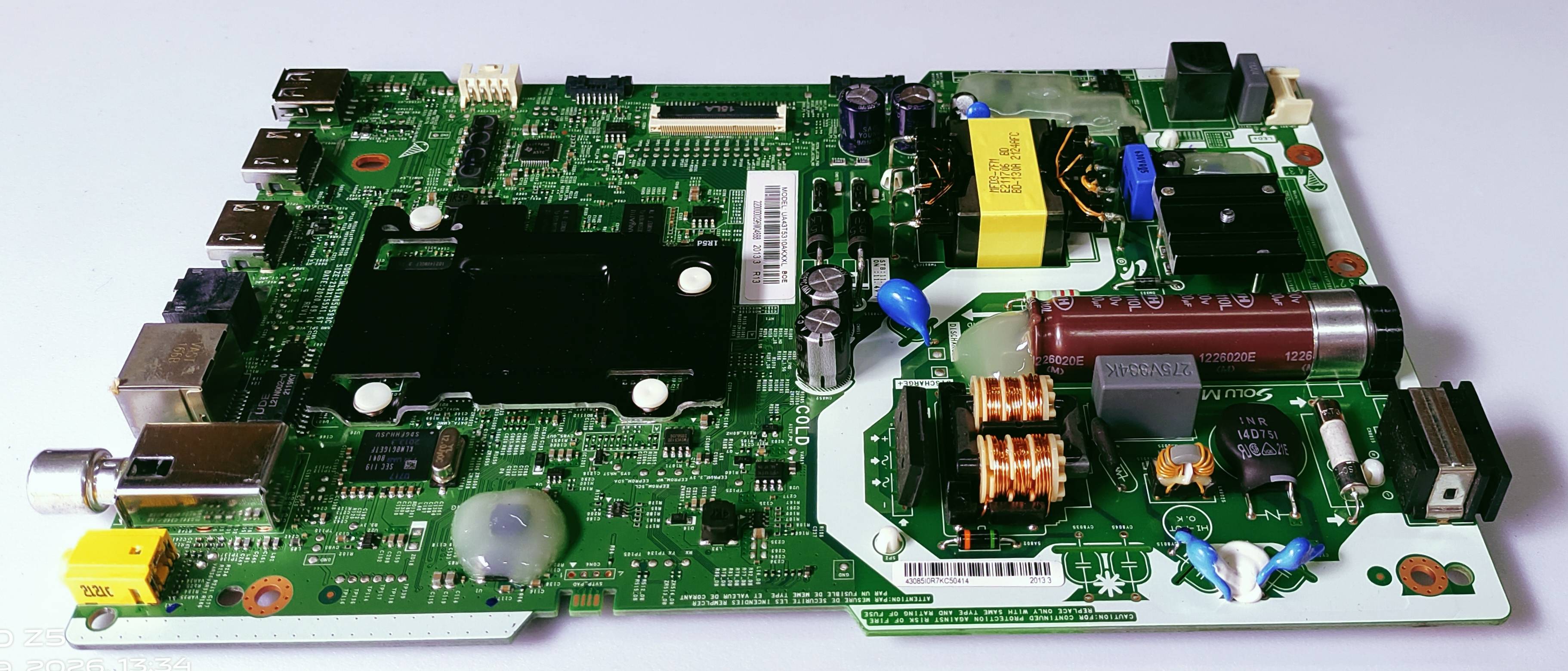 SAMSUNG UA43T5310AKXXL LED TV NEW FHD MOTHER BOARD image 5