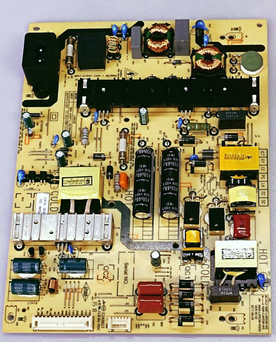 VU LED TV POWER SUPPLY BOARD MODEL NUMBER 49SU131 image 3