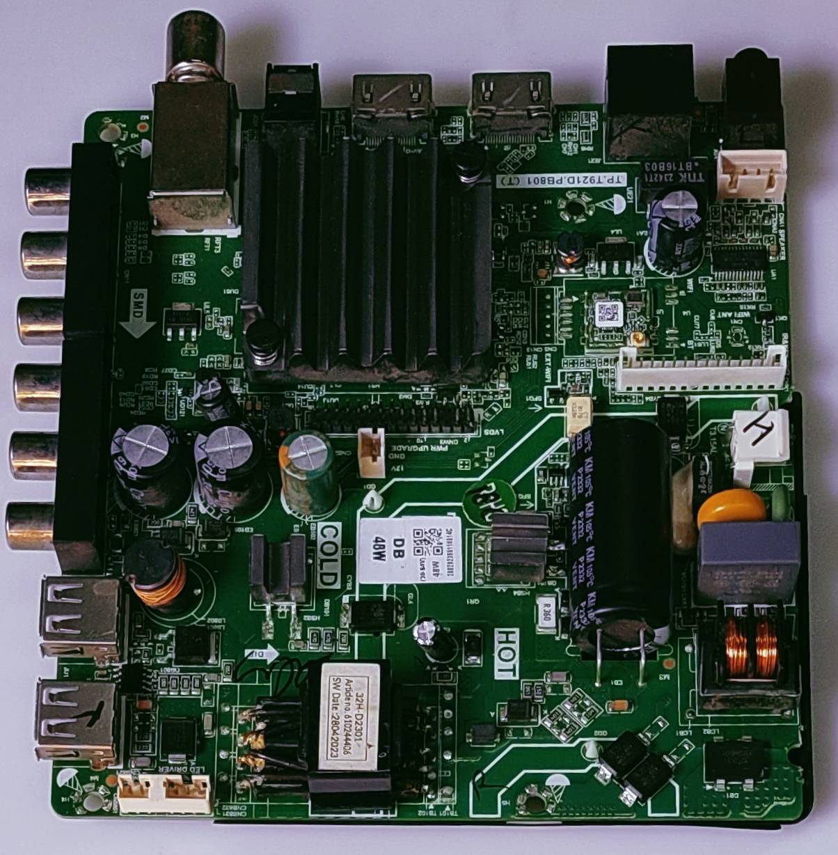 BPL 32H-D2301 ANDROID LED TV MOTHER BOARD image 2