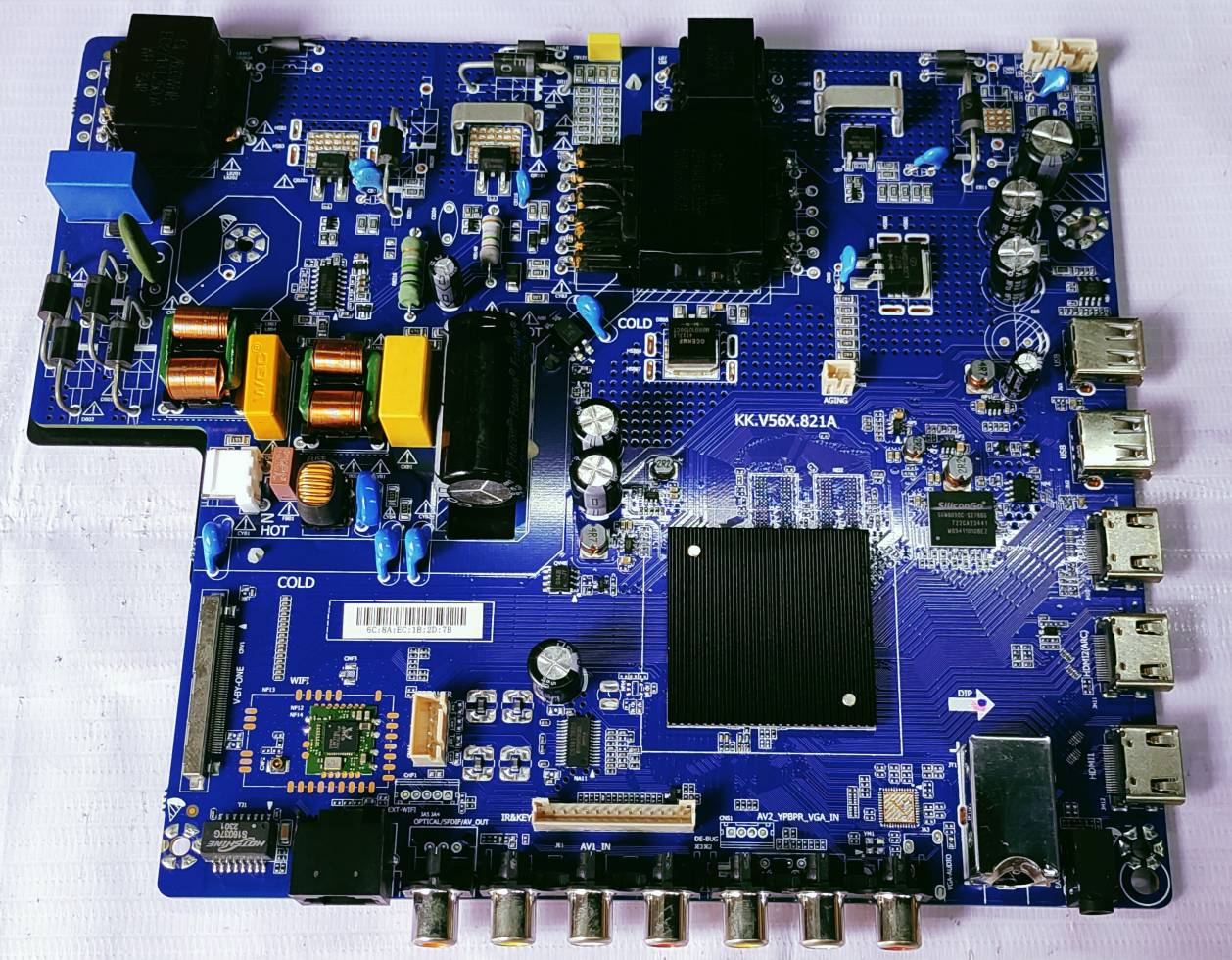 Universal 4k KK.V56X.821A Android Mother Board, Led Mother Board, Main Board, #wb40 image 5