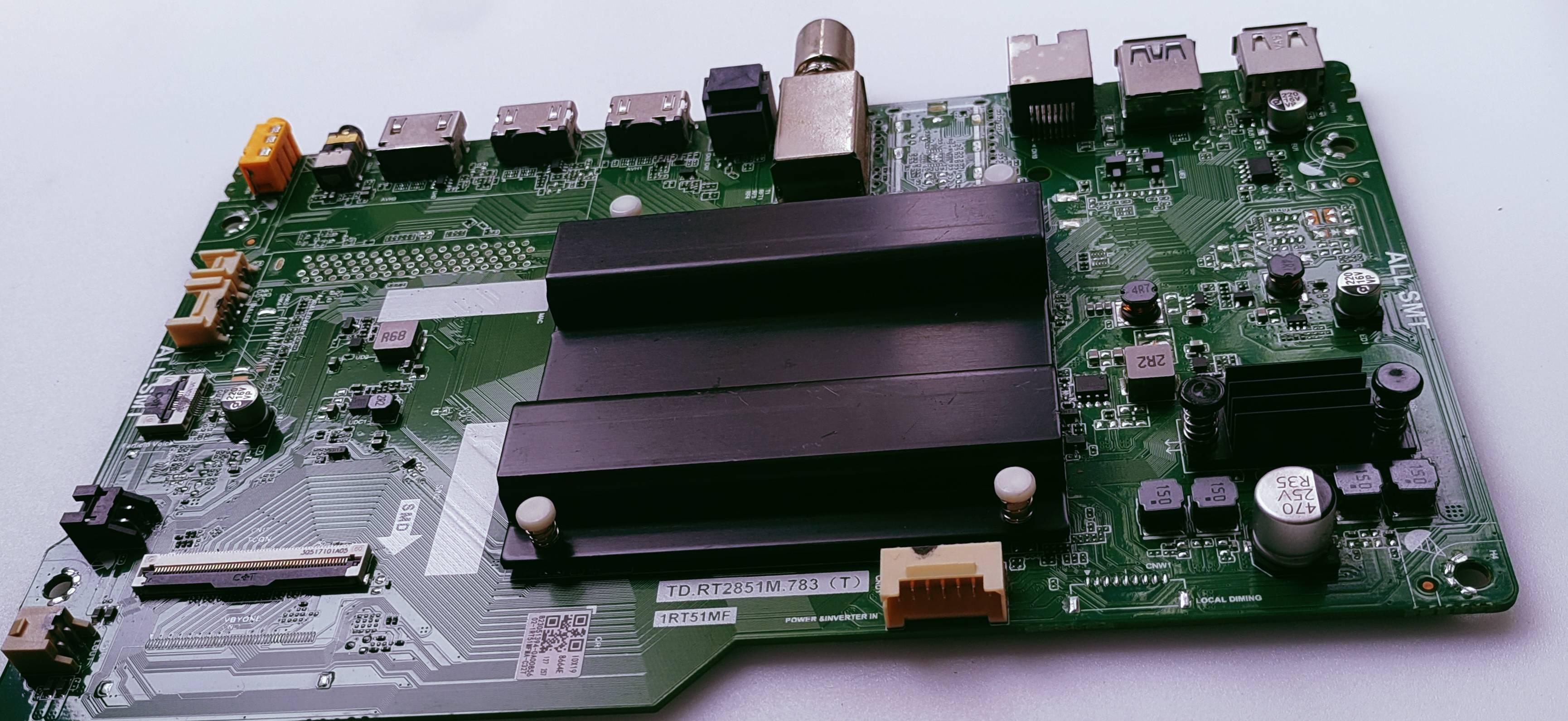 ONIDA 4K LED TV 55UIGI2023 ANDROID MOTHER BOARD, ANDROID MAIN BOARD , ANDROID MAIN PCB BOARD, #Wb42 image 8