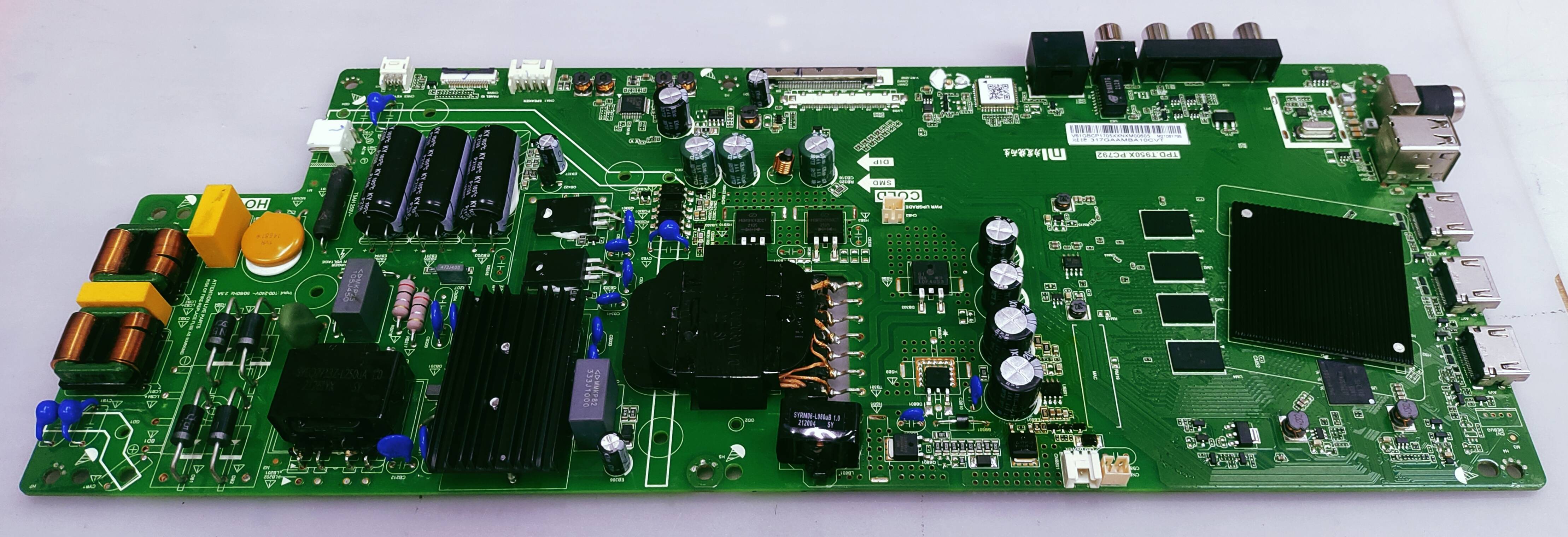MI 4K LED TV Android Mother Board Model Number L50M5-5AIN Board Number TPD.T950X.PC972 image 3