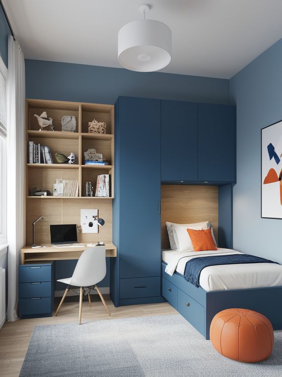 Functional Study Area Interior Design for Kids’ Growth image 3