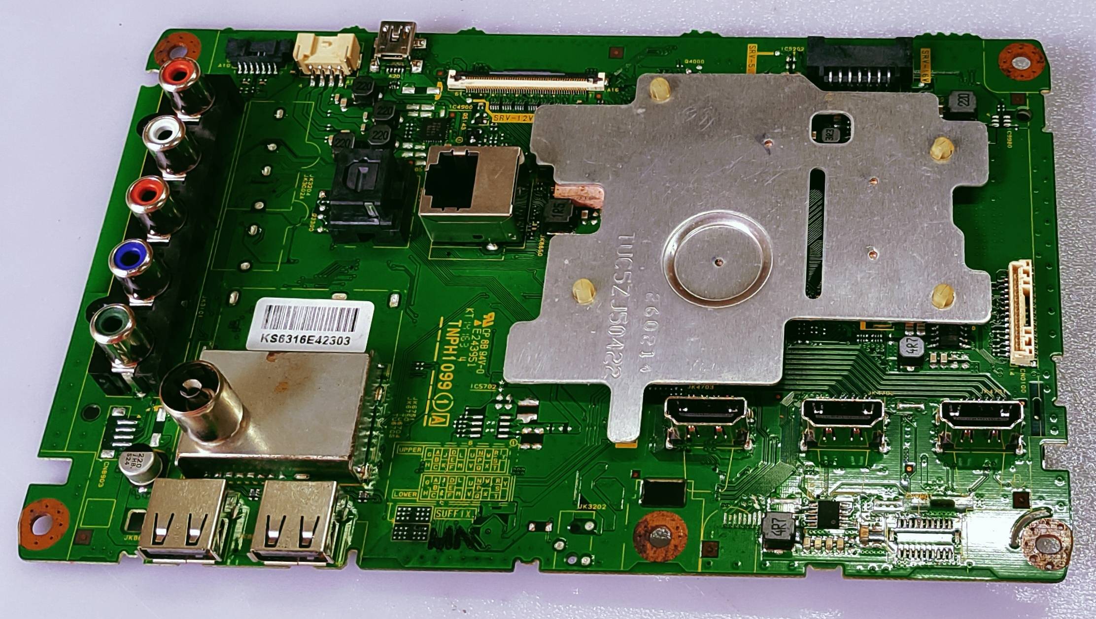PANASONIC 4K Android Led Tv 42AS630D Mother Board,  PANASONIC 4K Android Led Tv 42AS630D Main Board,  PANASONIC 4K Android Led Tv 42AS630D Main PCB Board, #wb44 image 8
