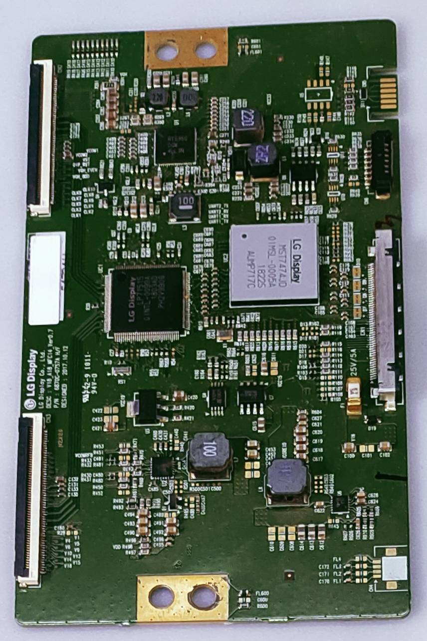 PANASONIC 49FX600 LED TV 4K TCON NO. DESC: V18_A18_MFC14_Ver0.7 (P/N: 6870C-0757A H/F ) image 5